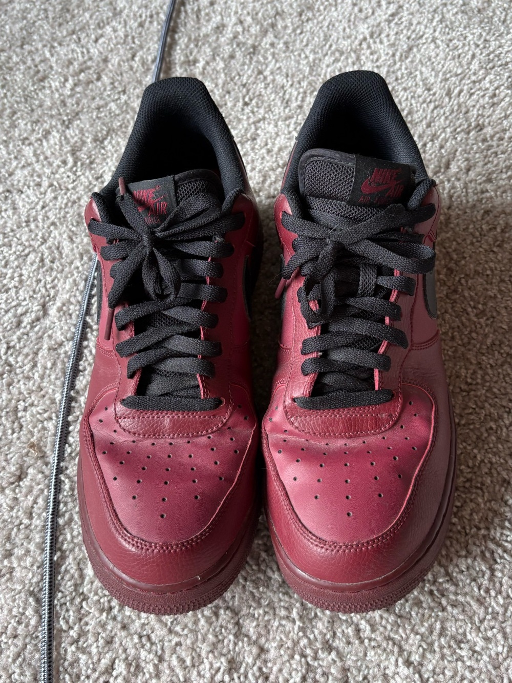 Nike Air Force 1 ‘07 Low Maroon sz 12